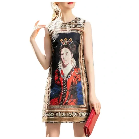 Embellished Beaded Shift Dress The Mykah - Picture 5 of 12